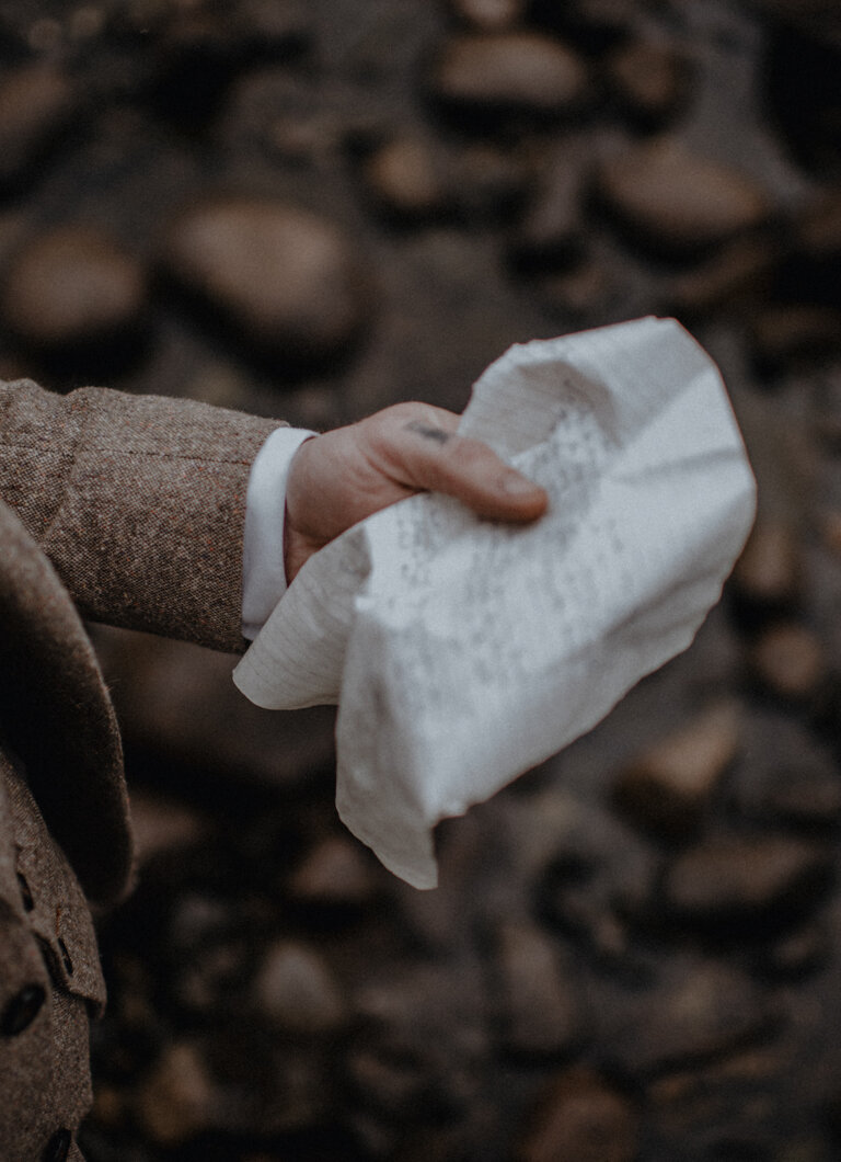 Ehegelübde bei Elopement in Schottland